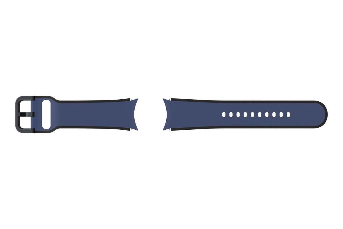 Et-Str90sne Samsung Galaxy Watch 4 4 Classic 5 5 Pro Dvoubarevný Sportovní Remínek 20mm S M Azul Marino