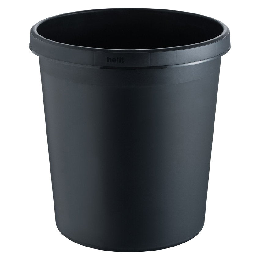 Helit Papelera H6105895 31x32cm 18l Redondo Plástico Negro (H6105895)
