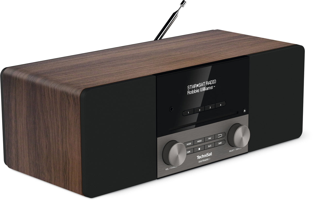 EAN 4019588439139 - TechniSat DigitalRadio 3 Portátil Analógico y digital Negro, Plata, Nuez imagen 2