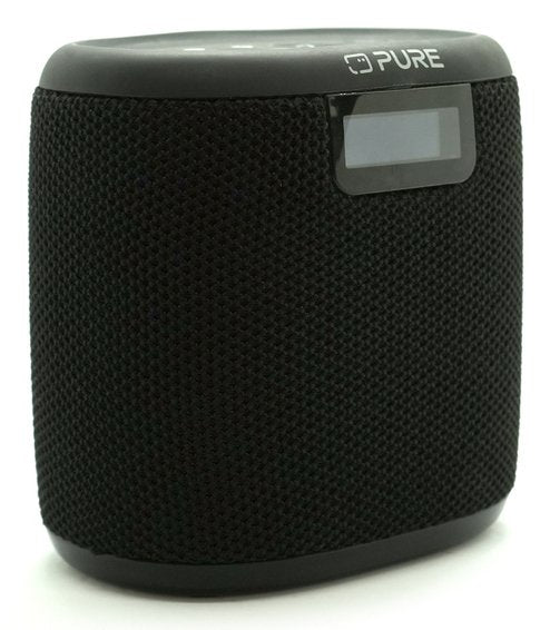 Pure Woodland Mini Wasserdichter Outdoor-Lautsprecher Mit Fm Dab+ Radio, Schwarz
