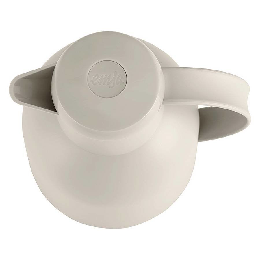 Emsa Samba Insulated Jug Quick-Press Quickpress 1l Powder Gris (3100600023)