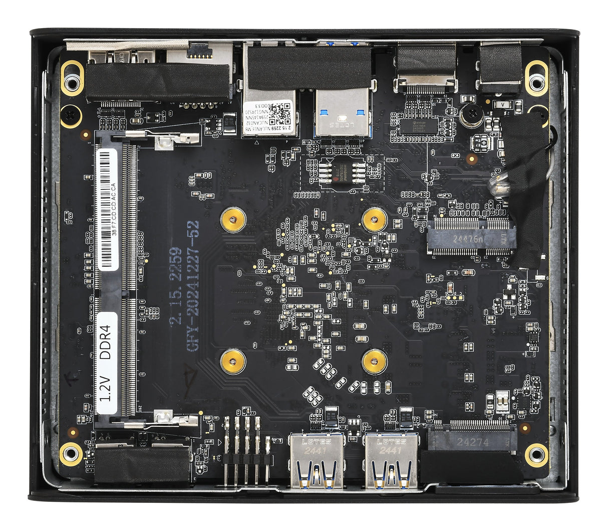 EAN 887993007779 - Shuttle Nano PC NE10N 0,6 l tamaño PC Negro N100 Intel® SoC imagen 6