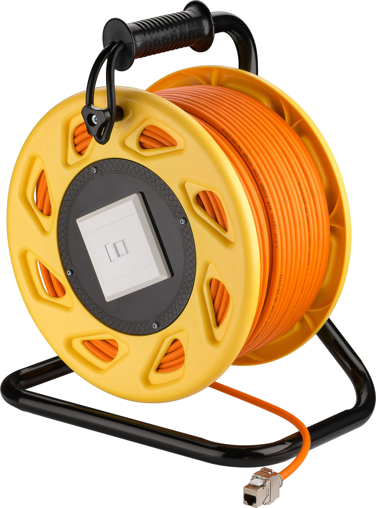 EAN 4040849589348 - Goobay 58934 cable de red Naranja 50 m Cat7a S/FTP (S-STP) imagen 1