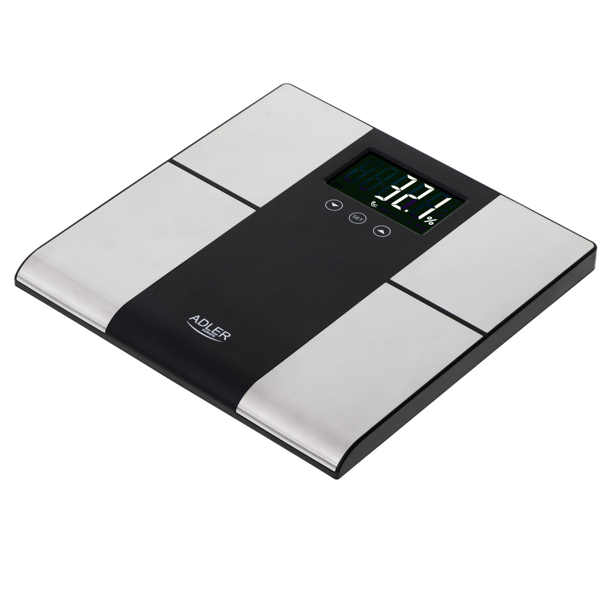 EAN 5902934838702 - Adler AD 8165 báscula de baño Rectángulo Negro, Gris Báscula personal electrónica imagen 1