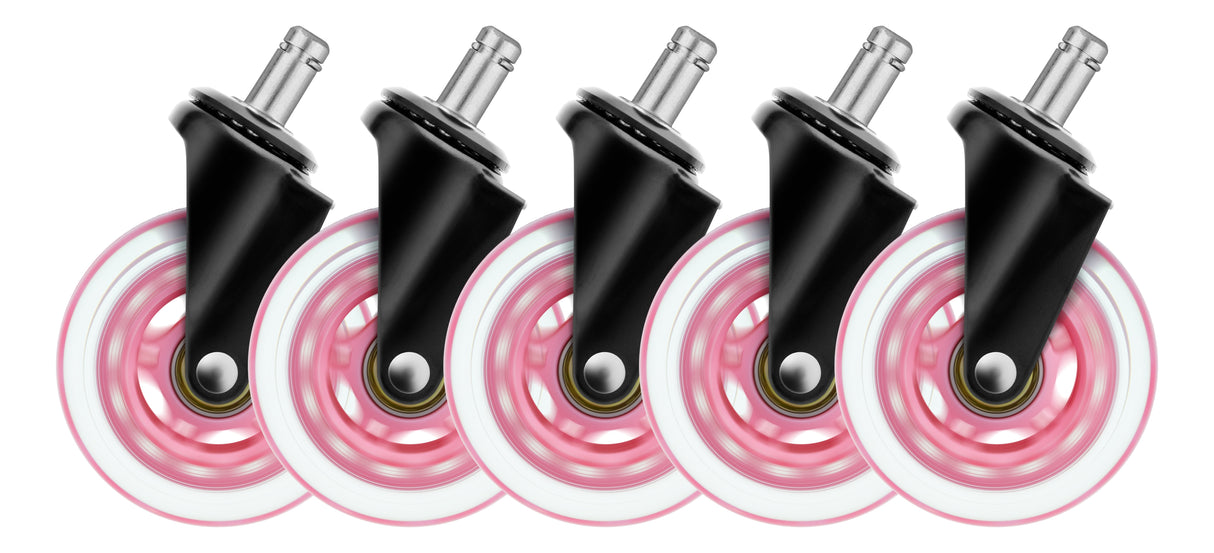 Deltaco Rgb Rollen F. GamingstHle 5er Pack Pink