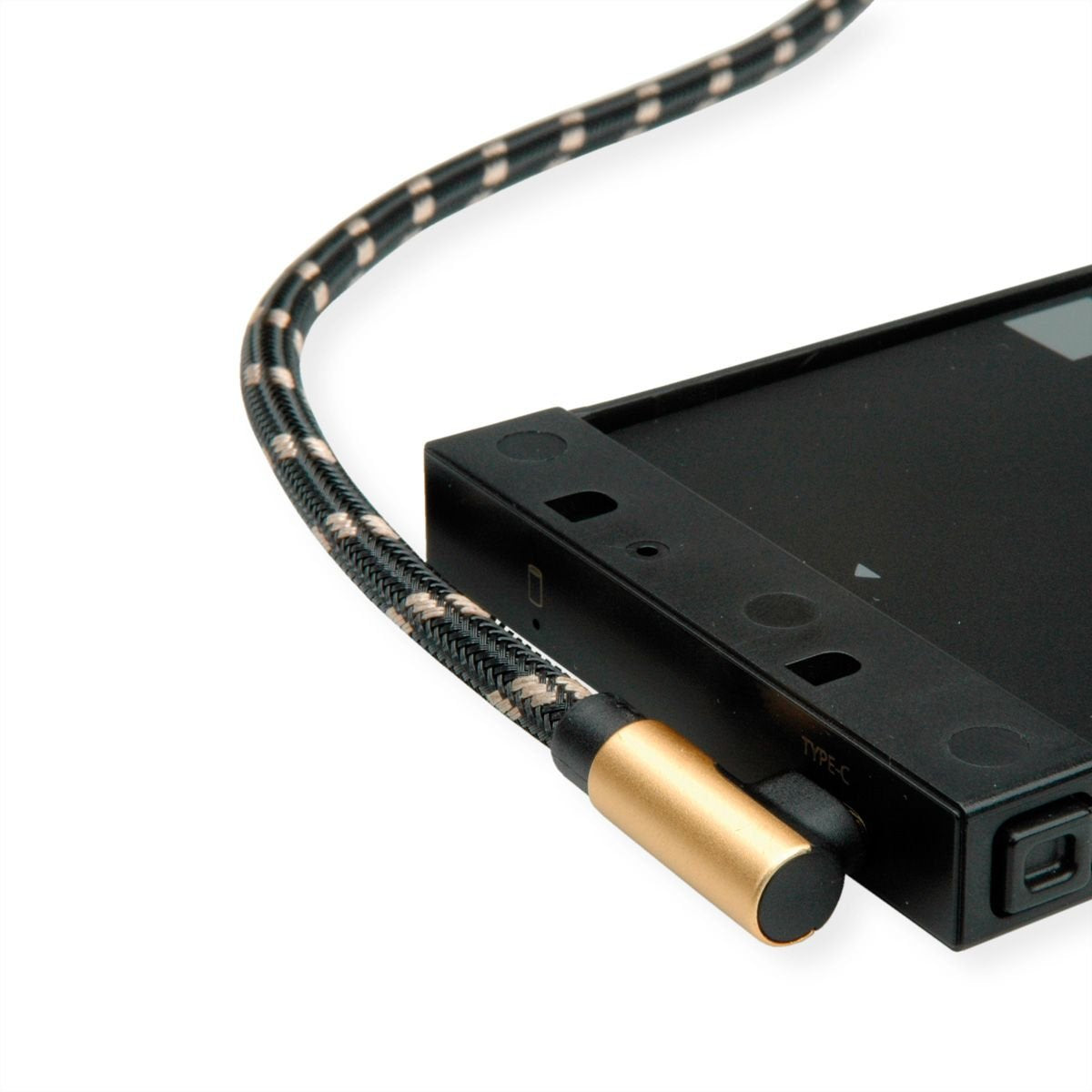 EAN 7630049615755 - ROLINE 11.02.9061 cable USB USB 2.0 1,8 m USB A USB C Negro, Oro imagen 3