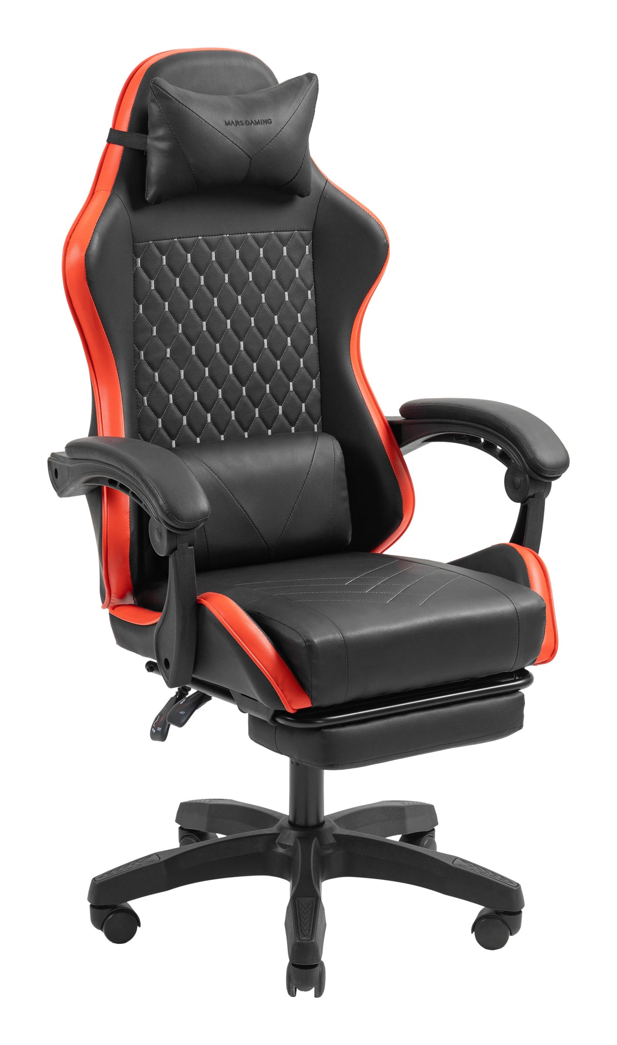 EAN 8435693111047 - Mars Gaming MGC-X Silla para videojuegos de PC Asiento acolchado Negro, Rojo imagen 3
