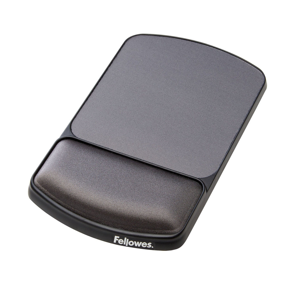 Fellowes Alfombrilla Premiun  Con Reposamuñecas Ajustable Gel - Angulo Y Altura Ajustable - Superficie De Poliester -