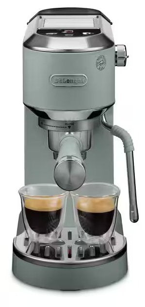 Delonghi Dedica Duo Ec890.Gr, Espresso Máquina Verde, Cerveza Fría 0132106345