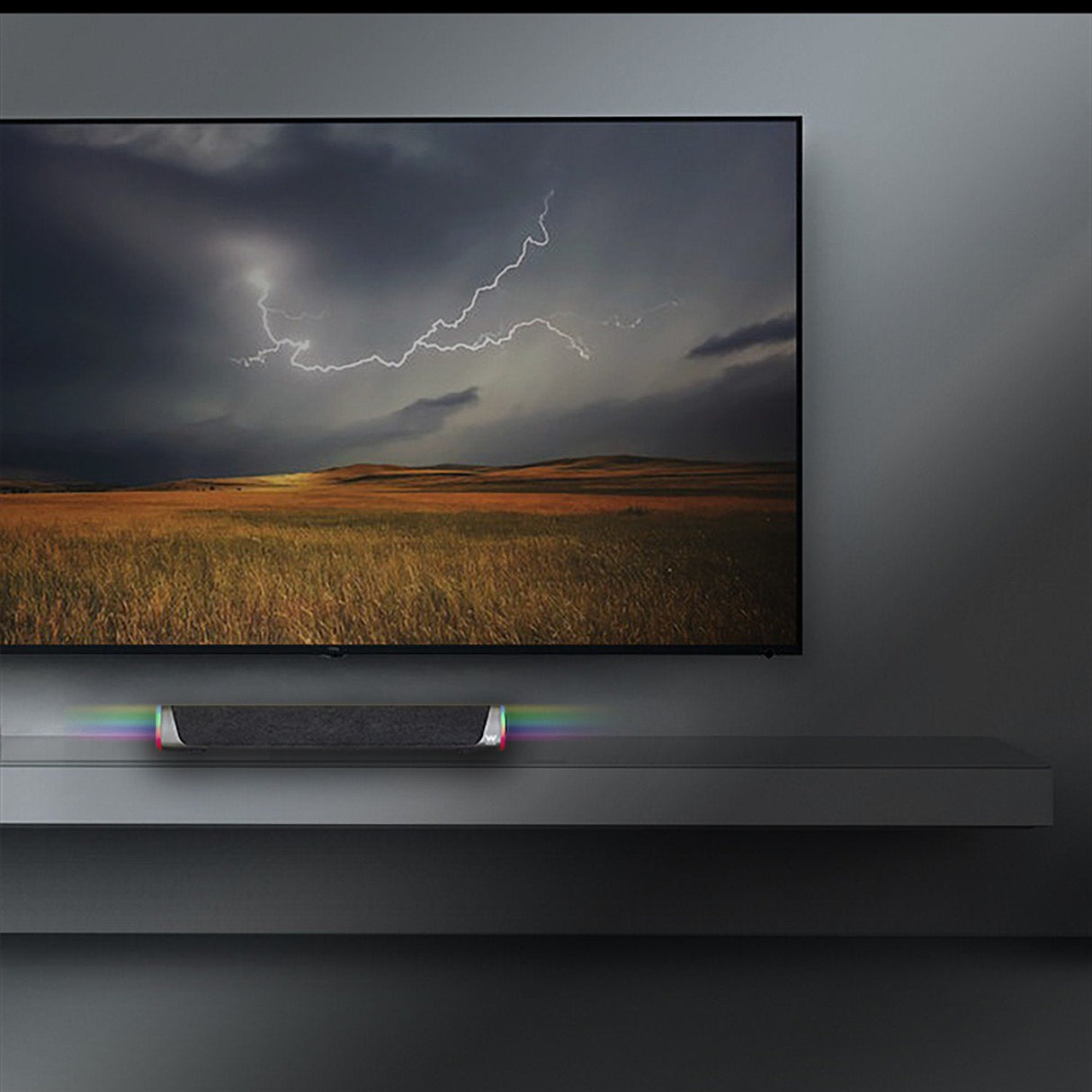 Barra De Sonido Rgb Woxter Big Bass 320 20w 2.0