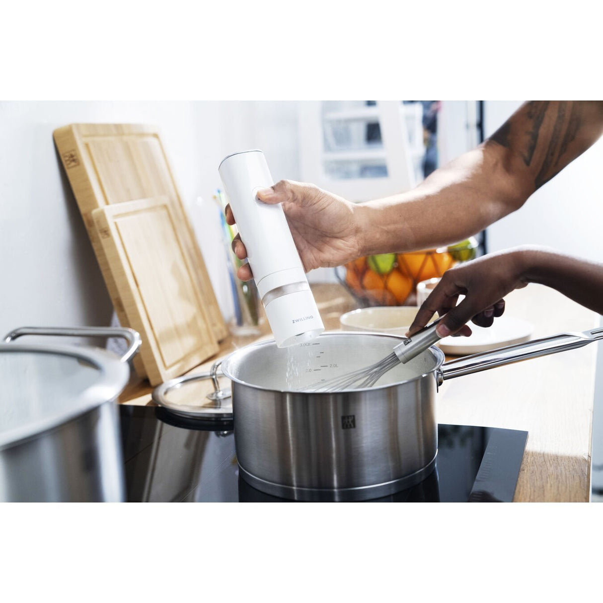 Molinillo Eléctrico Para Especias Zwilling Enfinigy 53103-700-0 Blanco