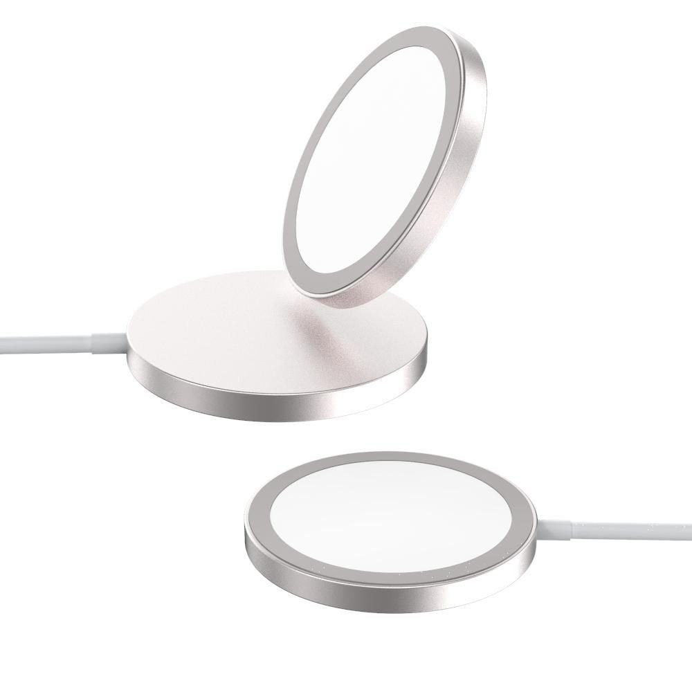 Estuff Es638102 Cargador De Dispositivo Móvil Aluminio, Blanco Interior