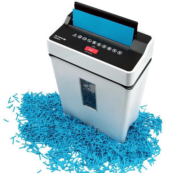 Olympia Ps 54 Cc Triturador De Papel Corte Cruzado 22 Cm 75 Db Blanco