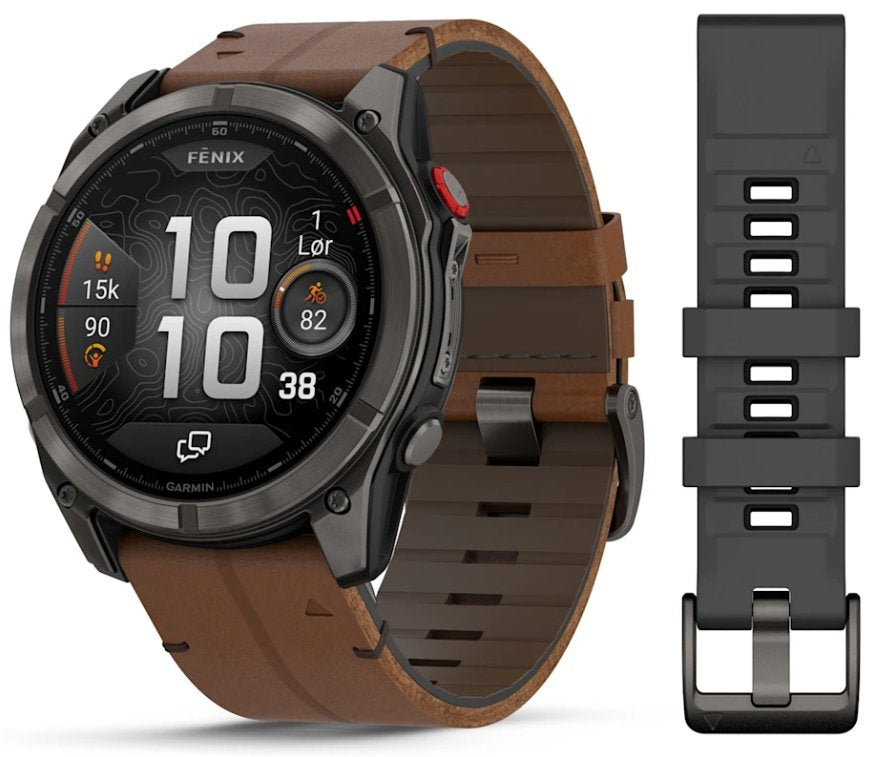 Watch Garmin Fenix 8 Pro Amoled Sapphire Gps 51mm - Graphit/Titanium Titan
