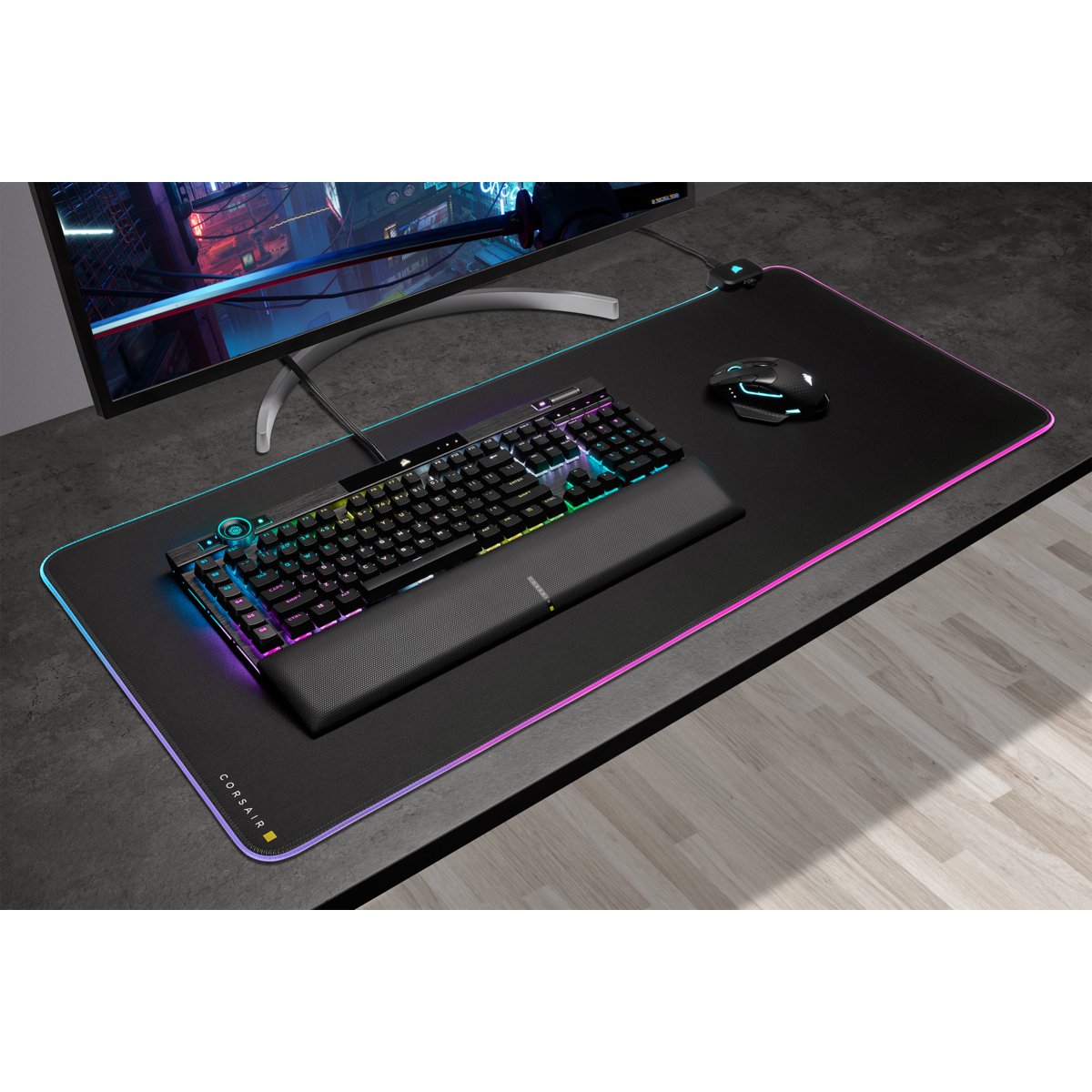 Corsair Mm700rgb Gaming Mouse Pad - Extended-Xl