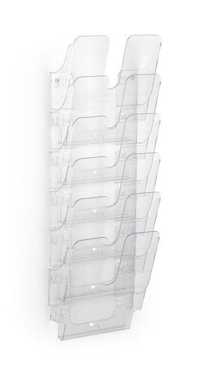 Juego Dispensador De Folletos Durable Flexiplus 6 A4 Transparente