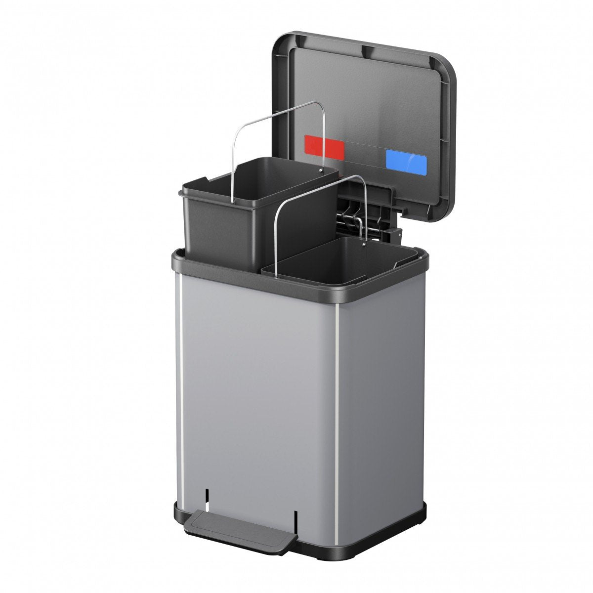 Hailo Öko Duo Plus M Light Grey, Matte
