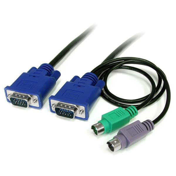 Startech Cable Kvm Vga+2xps/2 1.8m