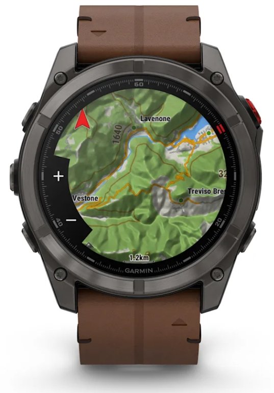 Watch Garmin Fenix 8 Pro Amoled Sapphire Gps 51mm - Graphit/Titanium Titan