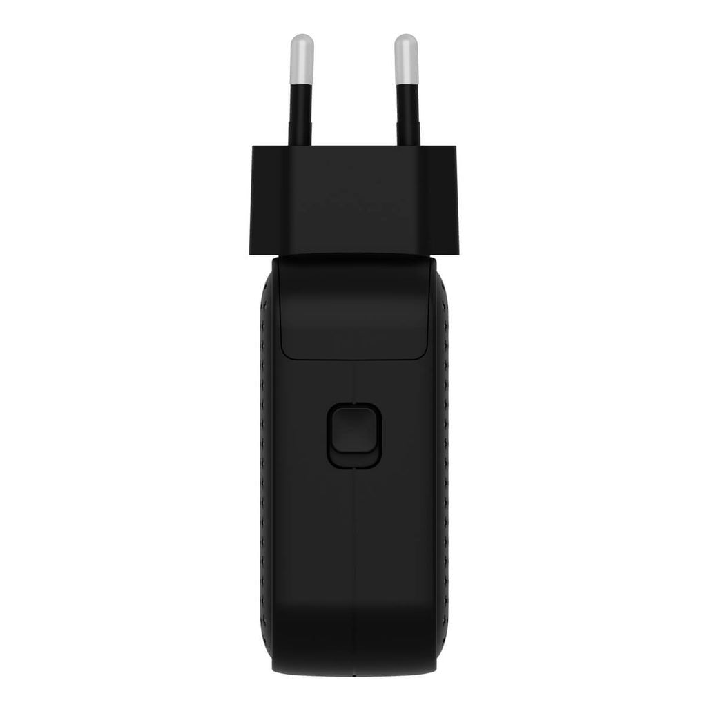 Hyperâ® Hyperjuiceâ® 70w Usb-C Gan Travel Charger (3c+1a) - Black