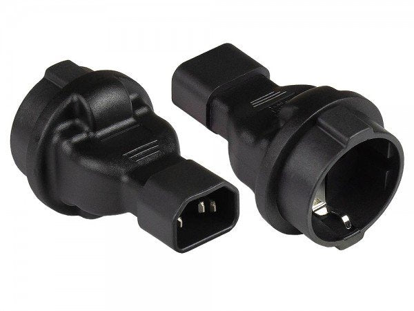 EAN 4014619460809 - Alcasa PA-1402S adaptador de enchufe eléctrico C14 Tipo F Negro imagen 1