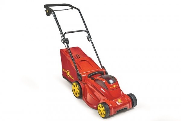 EAN 4008423913439 - WOLF-Garten LYCOS 40/340 M Cortacésped manual Batería Negro, Rojo, Amarillo imagen 1