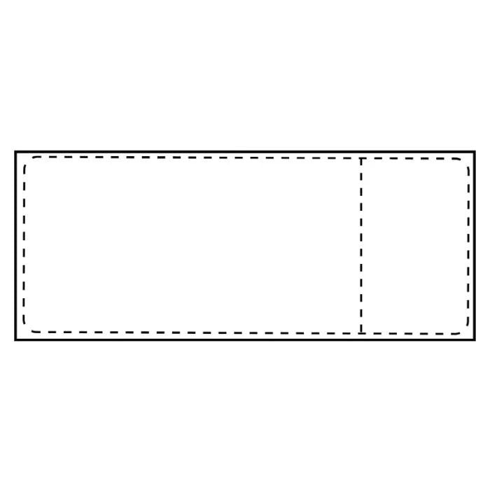 Ship-Label 105 X 251mm, Core 76mm. Direct Thermal, With