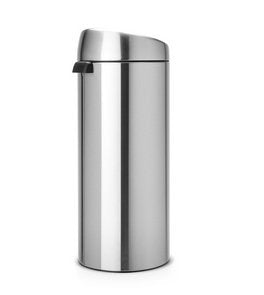 Brabantia Touch Bin, 30l Alrededor Plástico, Acero Inoxidable