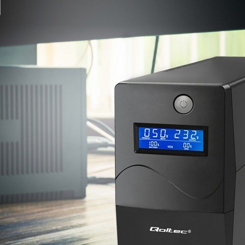 EAN 5901878539805 - Qoltec Monolith sistema de alimentación ininterrumpida (UPS) Doble conversión (en línea) 1 kVA 600 W 2 sa imagen 10