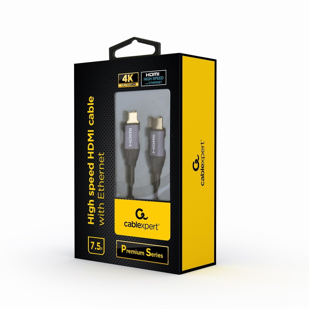 EAN 8716309107709 - Gembird CCBP-HDMI-7.5M cable HDMI 7,5 m HDMI tipo A (Estándar) Gris imagen 3