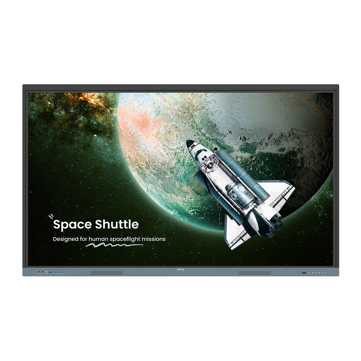 Benq Re6504 Panel Plano Interactivo 165,1 Cm (65") 450 Cd M² 4k Ultra Hd Negro, Gris Pantalla Táctil Procesador Incorporado Android