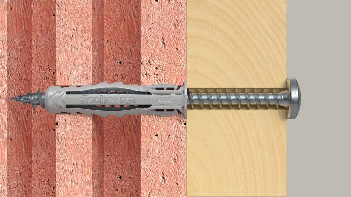 EAN 4048962482614 - Fischer 567935 tornillo de anclaje y taco 100 pieza(s) Juego de enchufes de pared y tornillos imagen 8