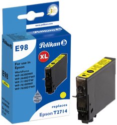 Pelikan Cartucho Epson E98 T2714 Amarillo Compatible