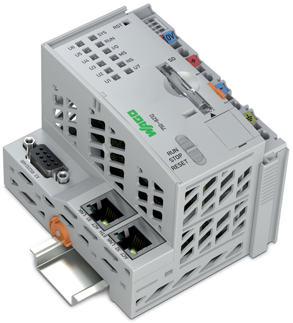 Wago Pfc200 2xethernet Rs-232/-485 750-8212