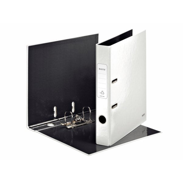 EAN 4002432394777 - Leitz 180° WOW Lever Arch File - pearl white carpeta de cartón A4 Blanco imagen 1
