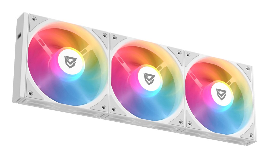 EAN 8435443722356 - Nfortec Stellar Ventilador 12 cm Blanco 1 pieza(s) imagen 1