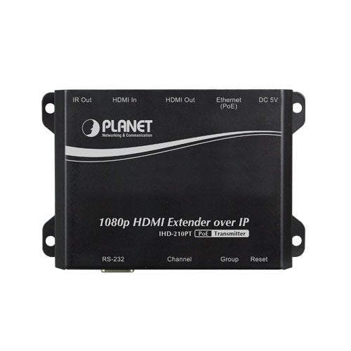 EAN 4711605282505 - PLANET IHD-210PT extensor audio/video Transmisor de señales AV Negro imagen 2