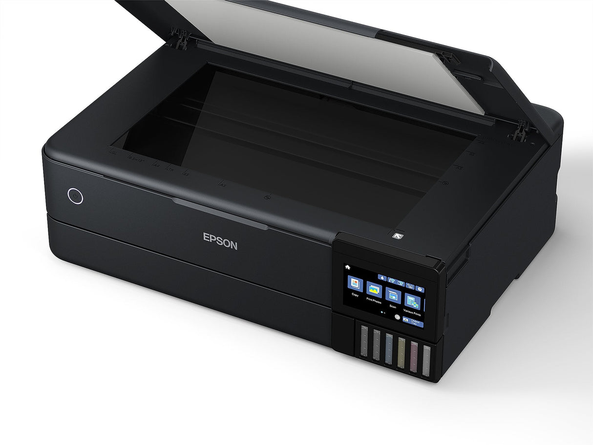 Impresora De Tinta Epson Ecotank L8180, 3in1, A4, 28ppm, Usb, Panel Lcd, 6ink