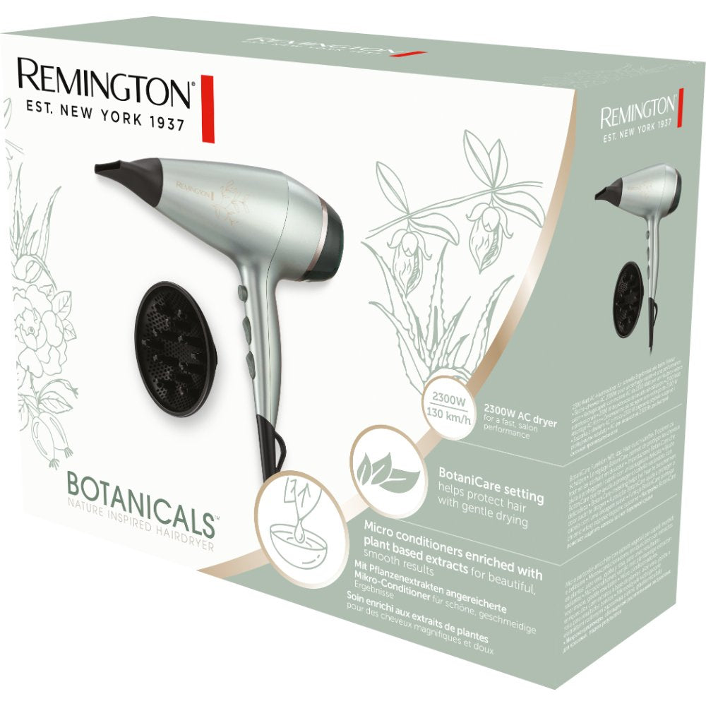 Secador  Remington Ac5860  2300 W Negro, Plata