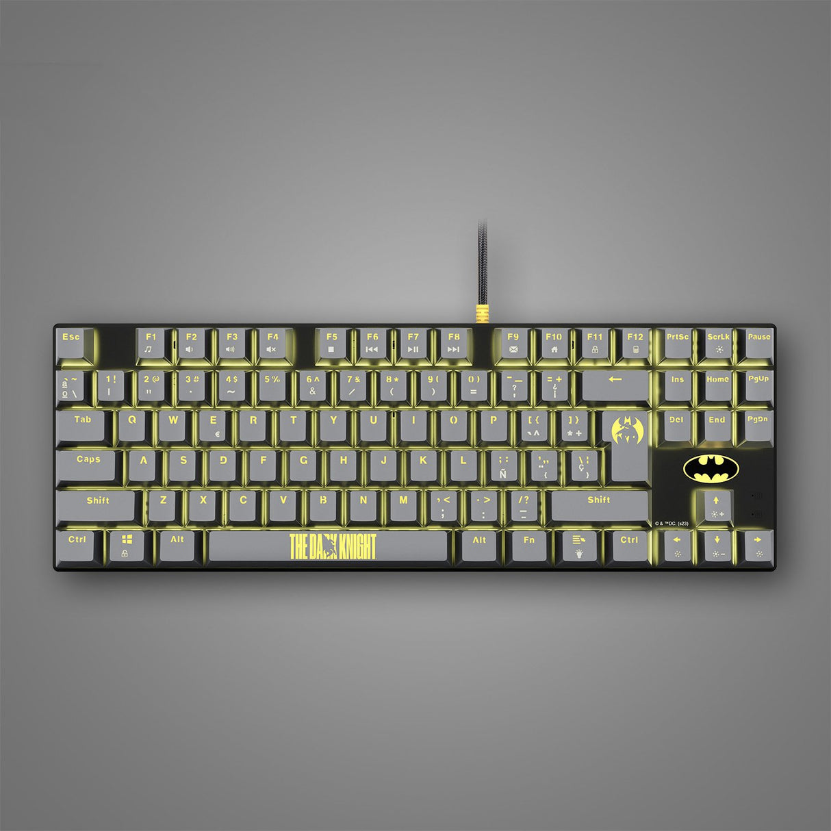 EAN 8436563094347 - Blade Gaming BATPCKEY teclado Juego QWERTY Negro, Amarillo imagen 3