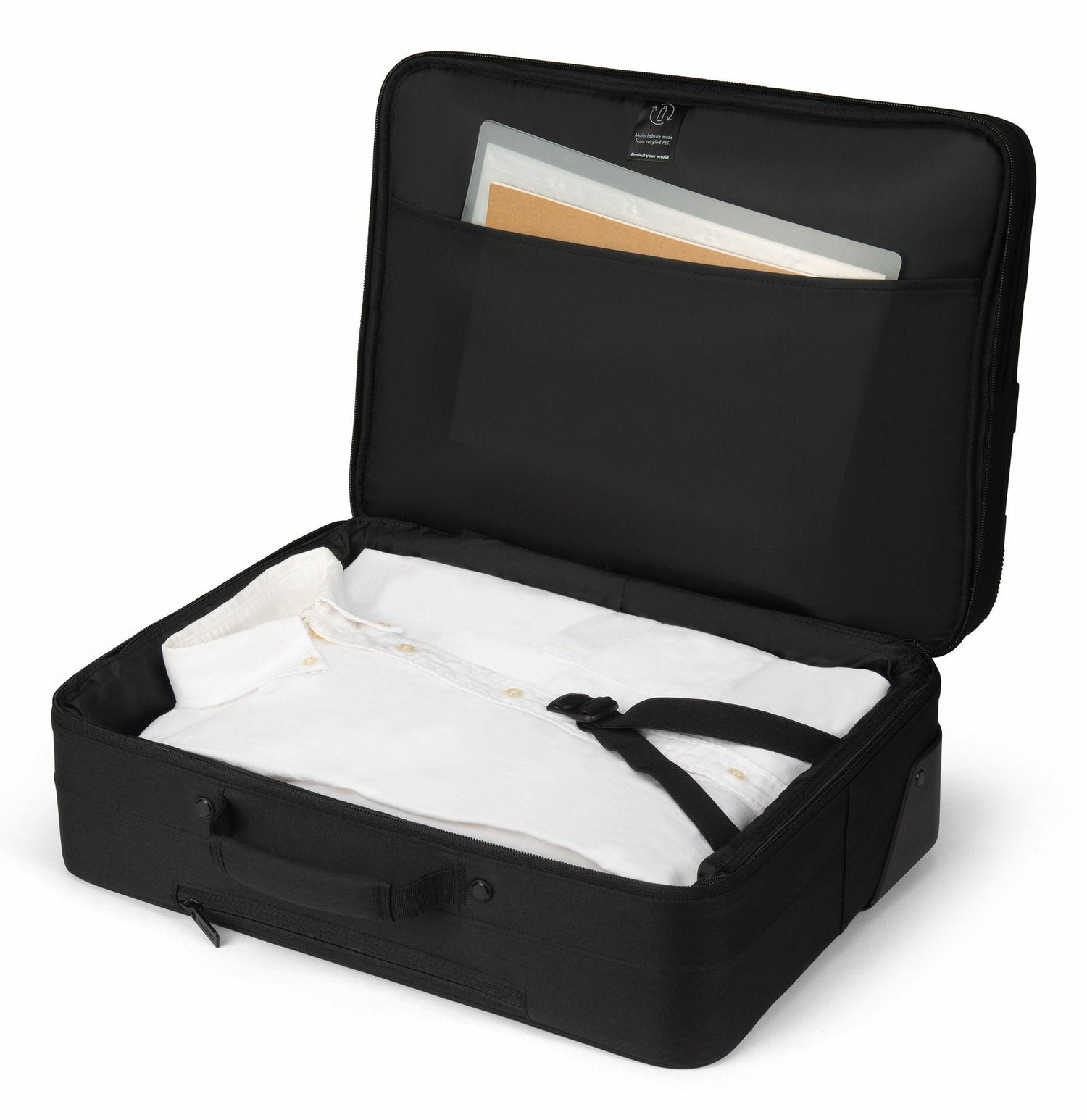 Maletin Dicota D32036-Rpet Para Portátil  (17.3") Maletín Con Ruedas Negro