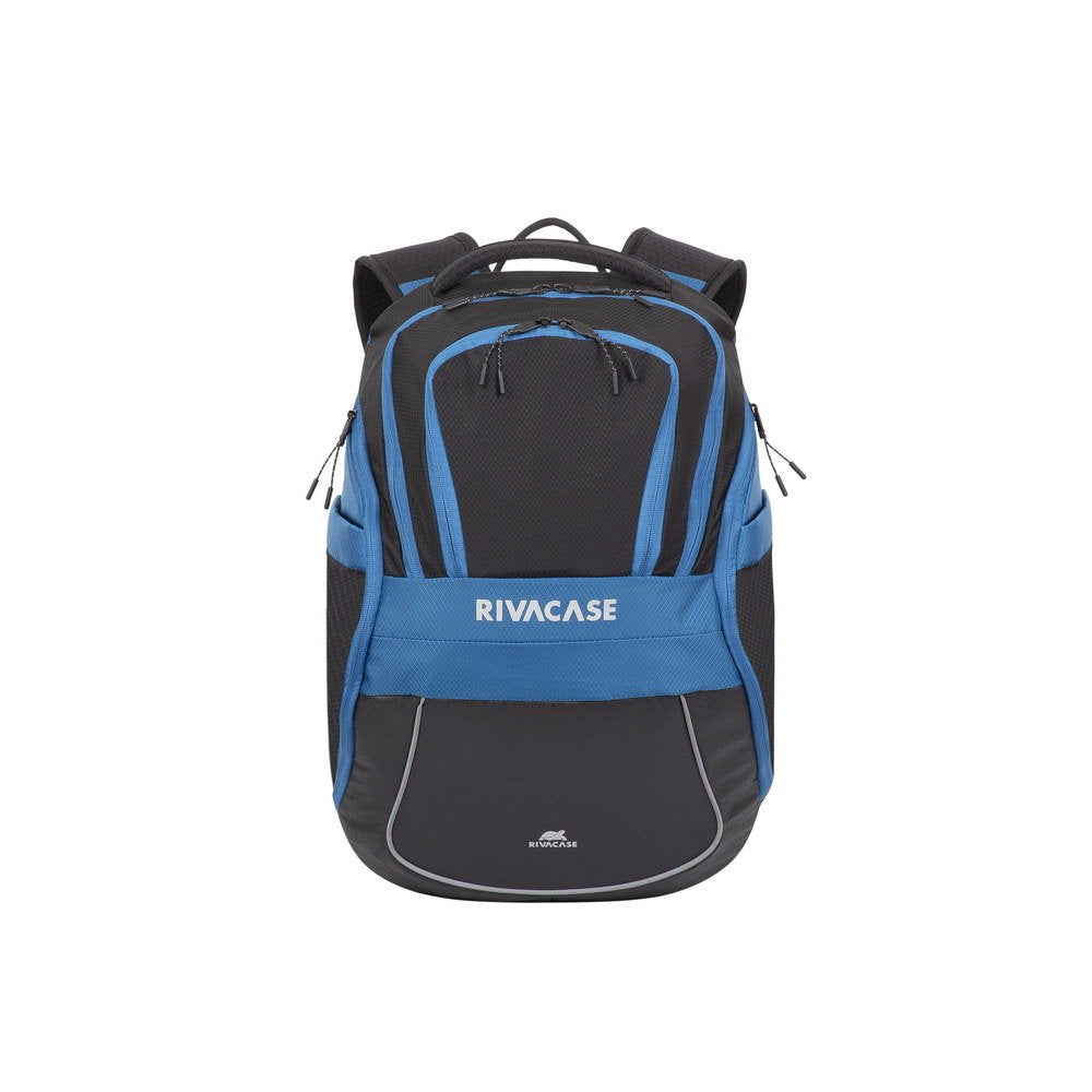 Rivacase 5225 Mochila Informal Negro, Azul Nylon