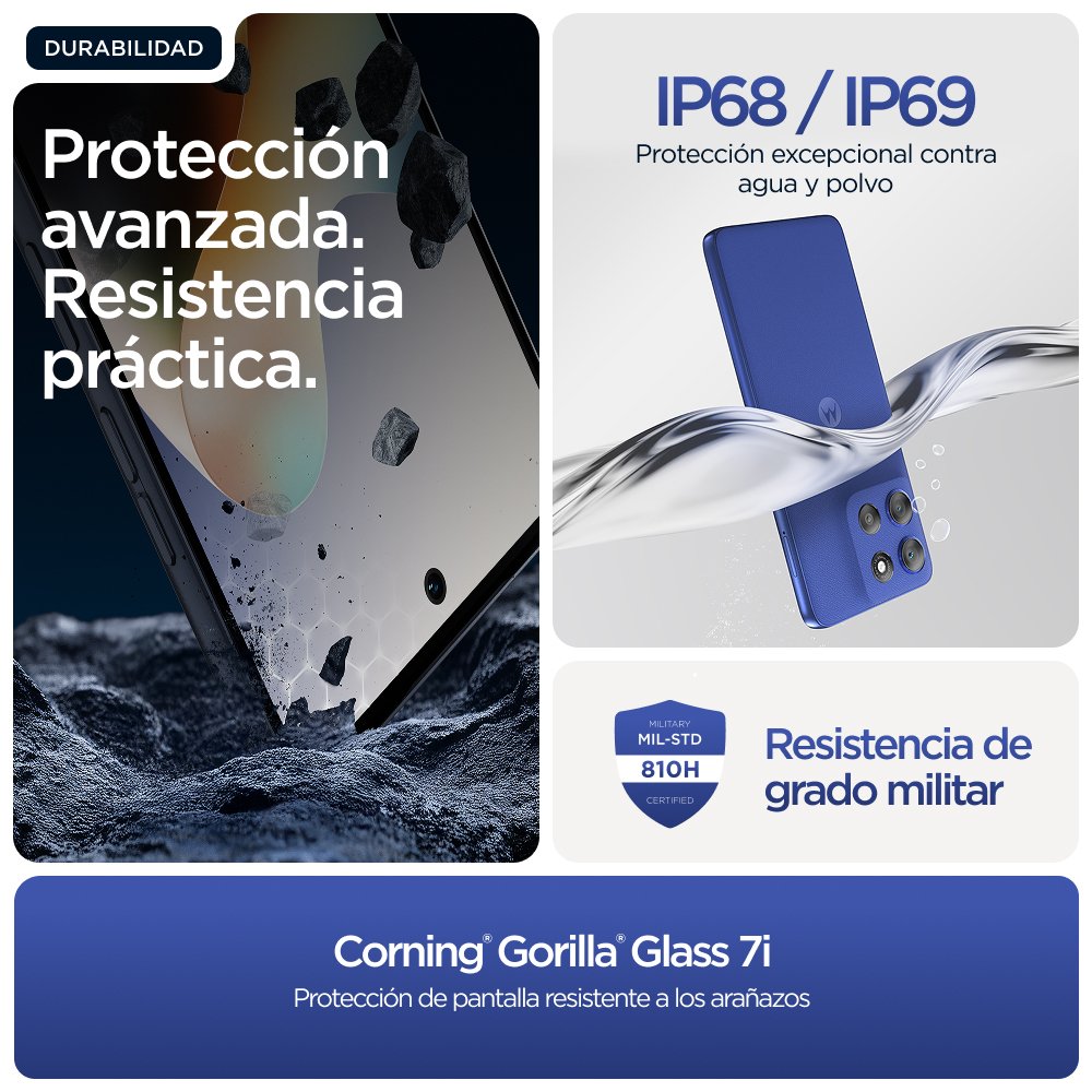EAN 0840023292170 - Motorola moto g56 5G 17,1 cm (6.72") Ranura híbrida Dual SIM Android 15 USB Tipo C 8 GB 256 GB 5200 mAh A imagen 12