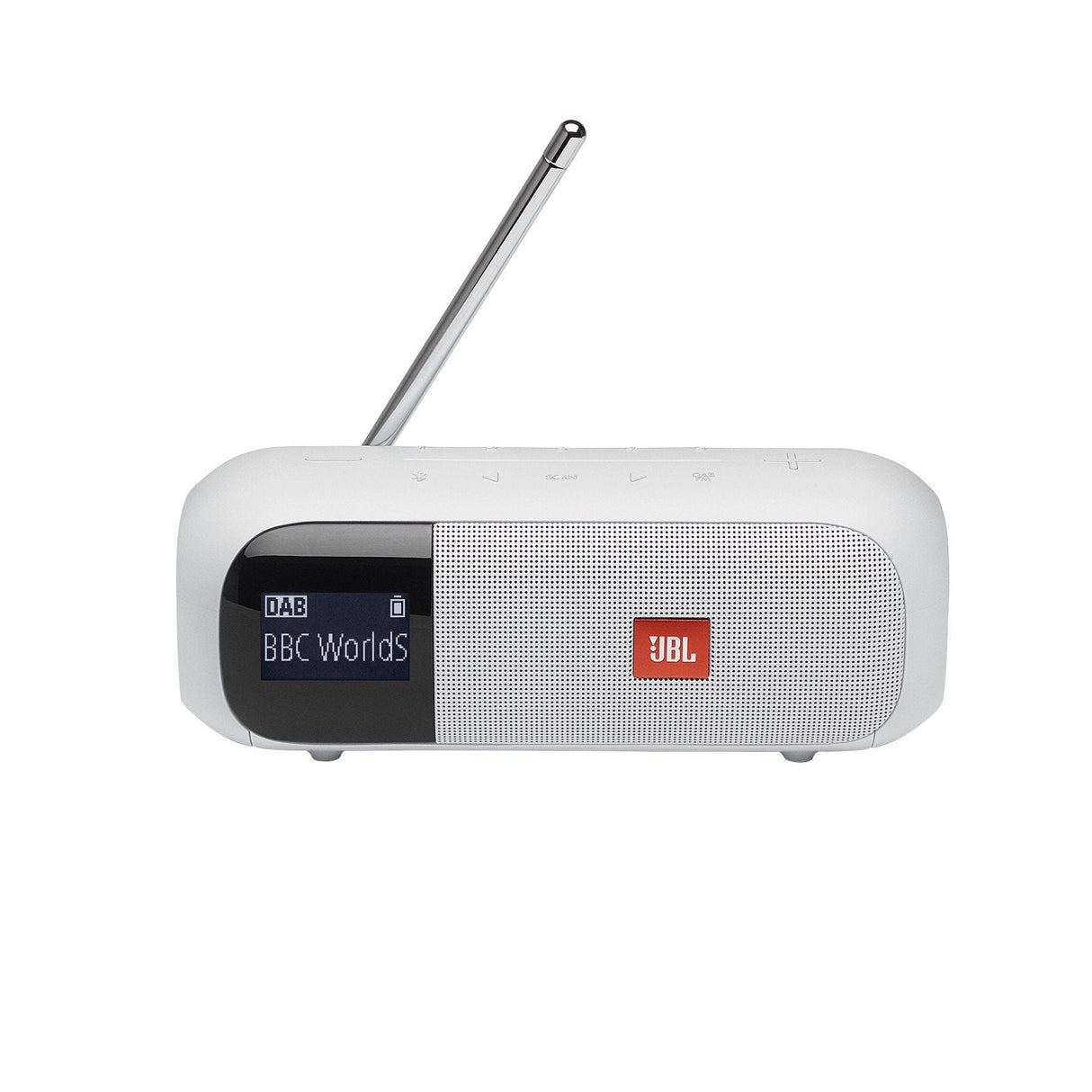 Jbl Tuner 2 Radiorekorder In Blanco ? Tragbarer Bluetooth Lautsprecher