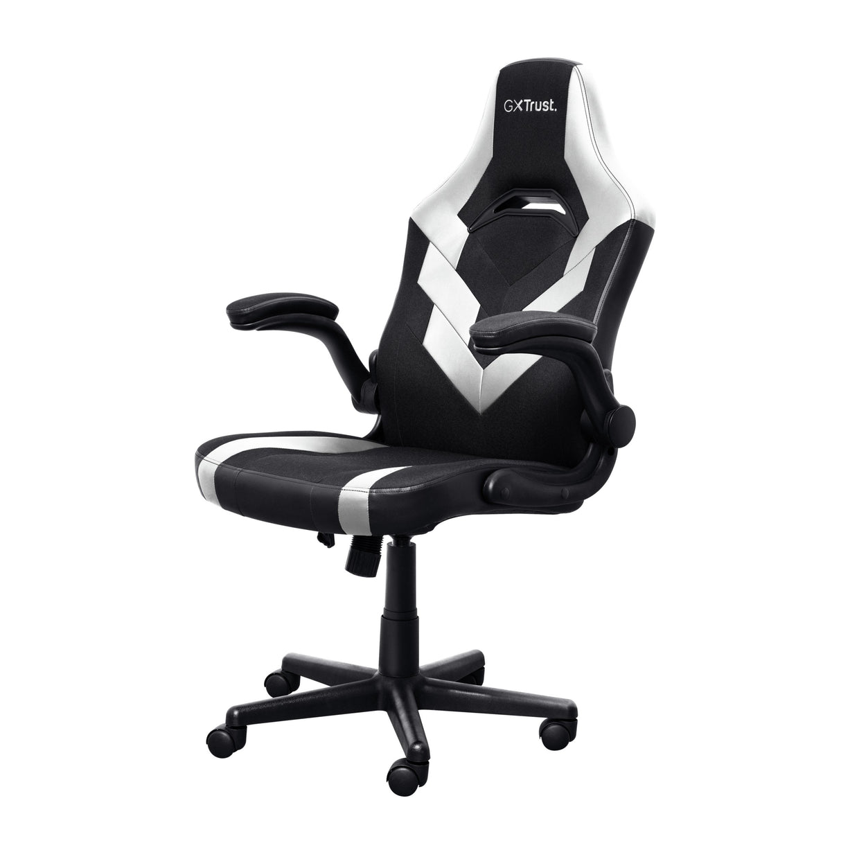 EAN 8713439251302 - Trust GXT 703W RIYE Silla para videojuegos universal Negro, Blanco imagen 2