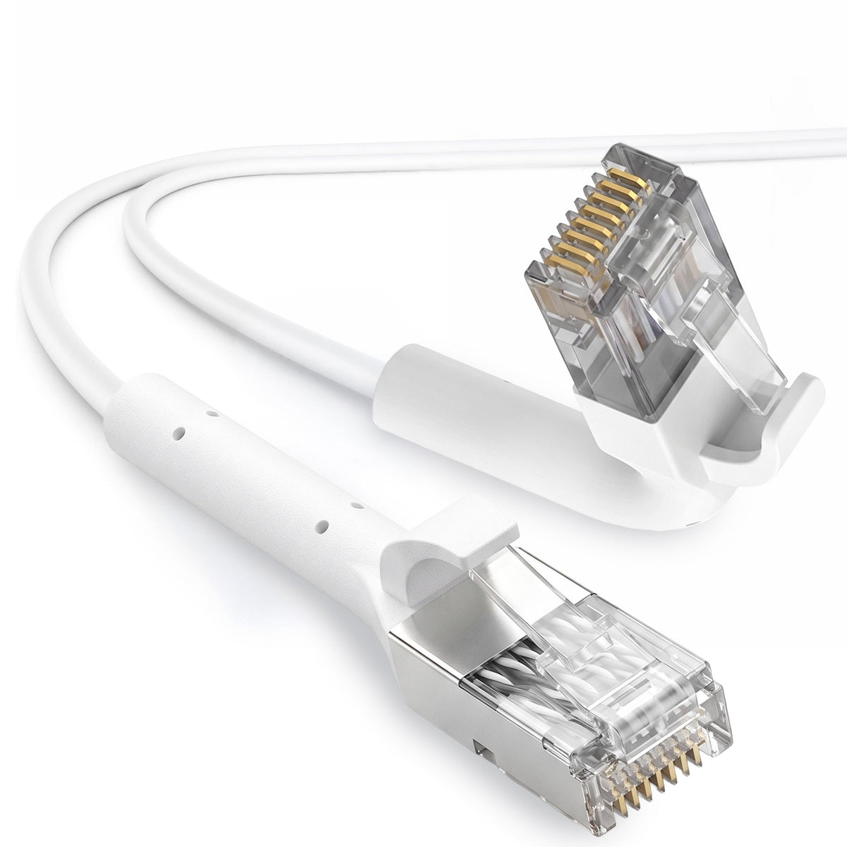 EAN 5906168638954 - Extralink Kat.6 U/FTP 10m 1Gbps Biały | Patchcord LAN | Miedź Kabel sieciowy skrętka, łamana końcówka (EX imagen 8