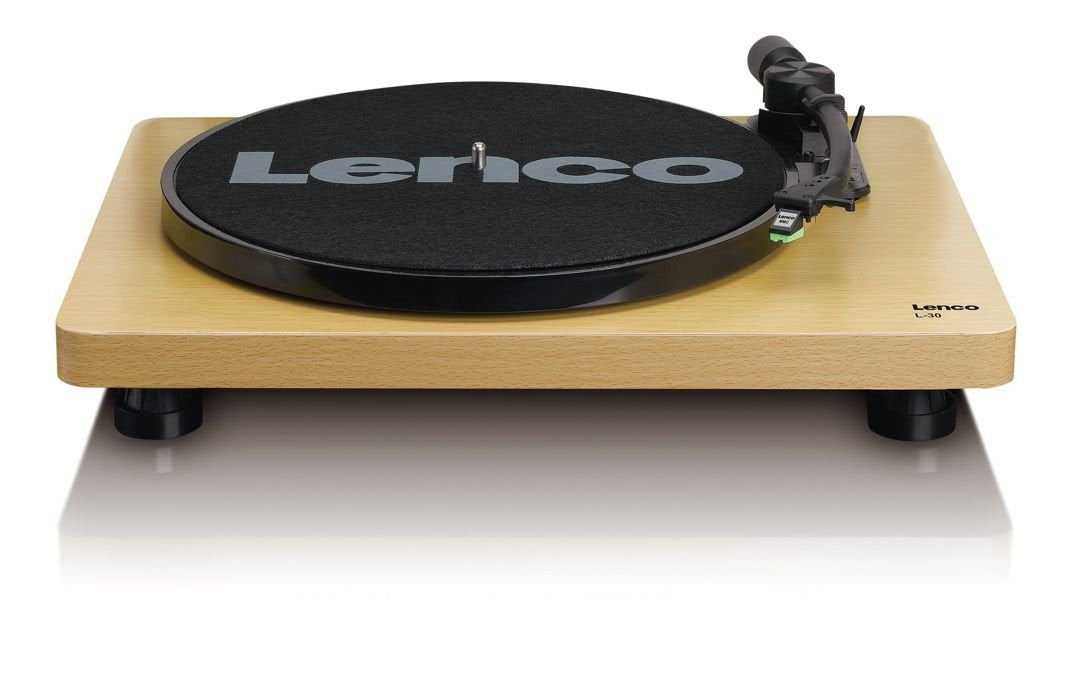 Lenco L-30 Wood Tocadisco Tocadiscos De Tracción Por Correa