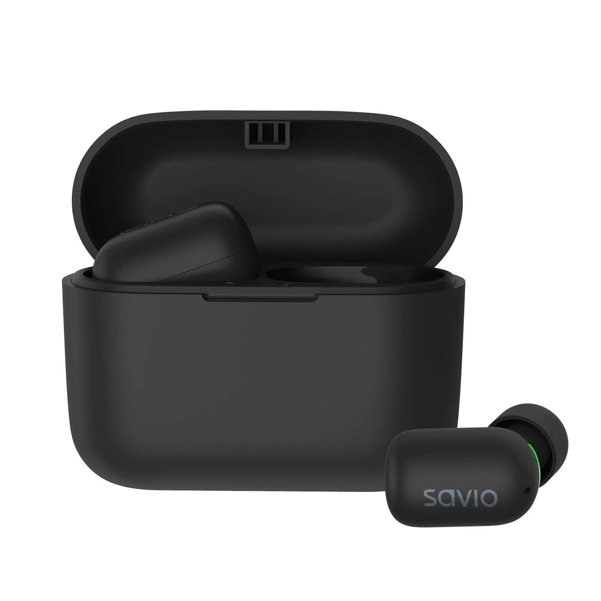 EAN 5901986046837 - Savio TWS-09 auricular y casco Auriculares True Wireless Stereo (TWS) Dentro de oído Llamadas/Música Blue imagen 1