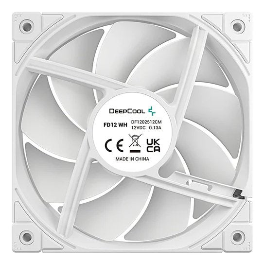 EAN 6933412710936 - DeepCool R-FD12-WHNPN1-G sistema de refrigeración para ordenador Carcasa del ordenador Ventilador 12 cm B imagen 3