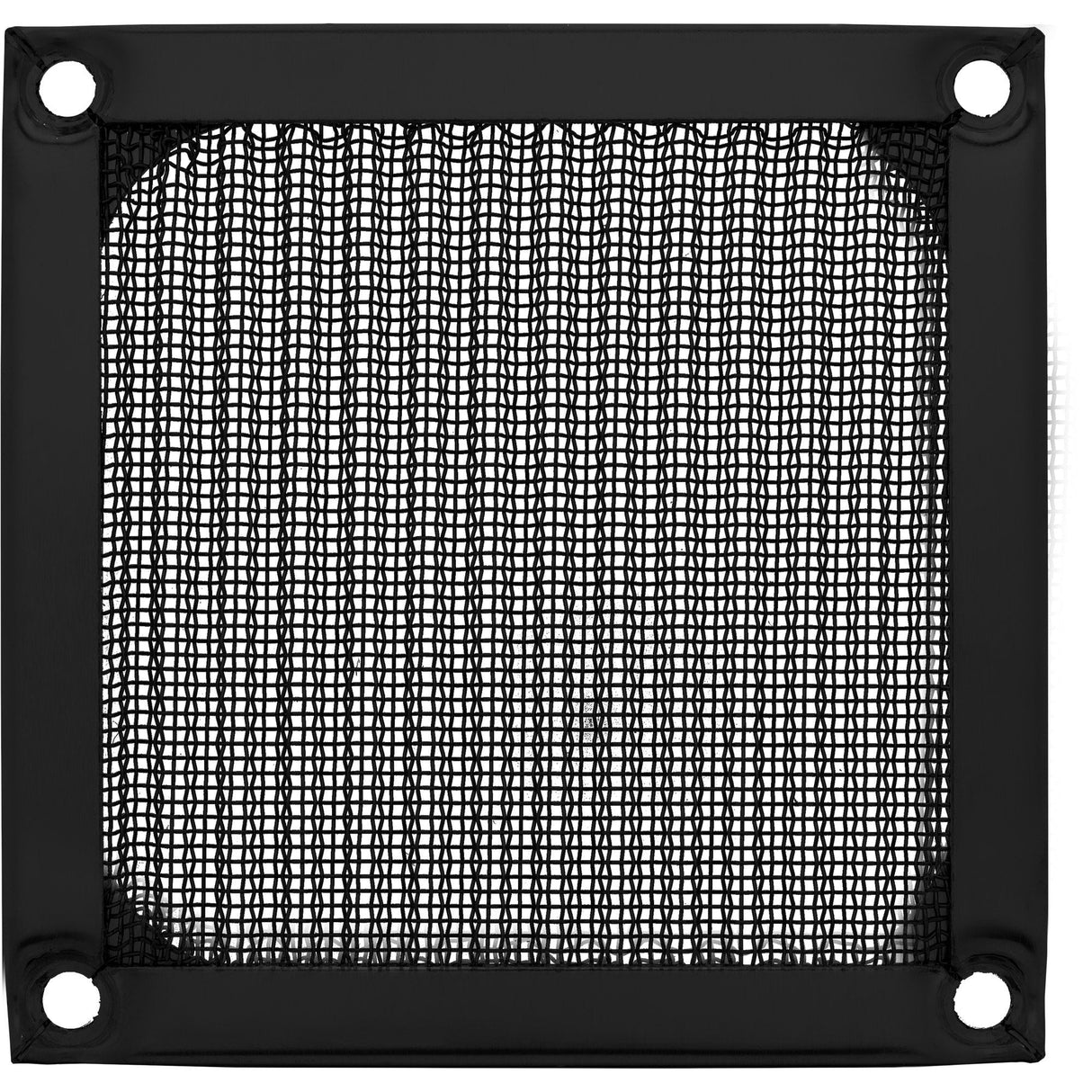Filtro De Aluminio Inline Fan Grill 80x80mm Negro